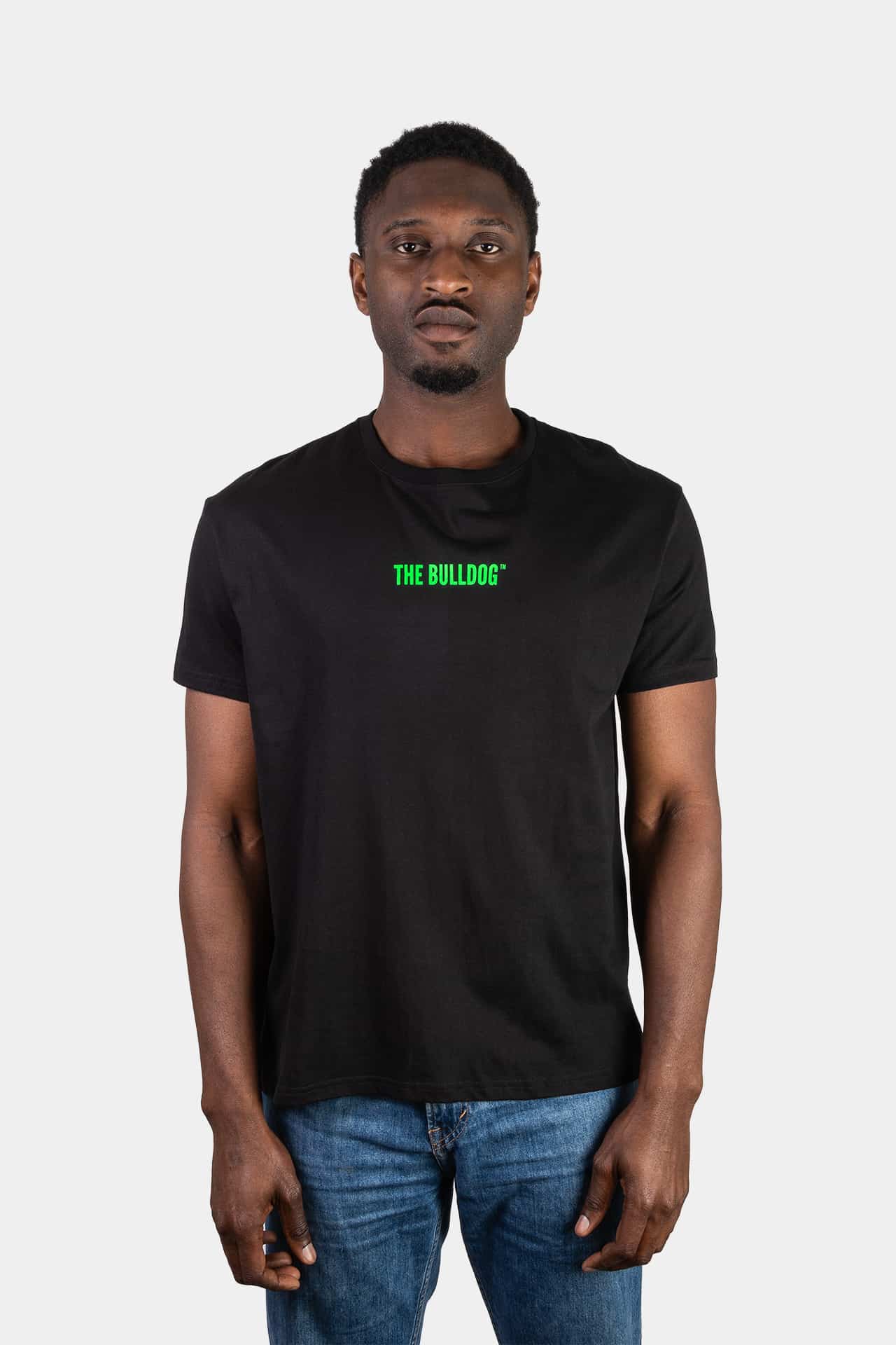 Neon The Bulldog Head TShirt The Bulldog