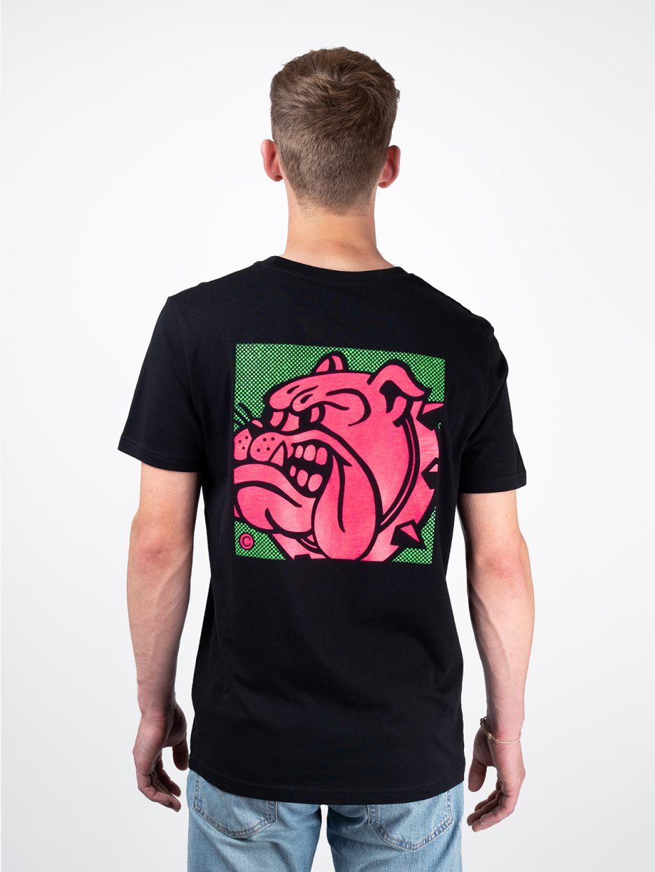 Neon The Bulldog Head T-Shirt