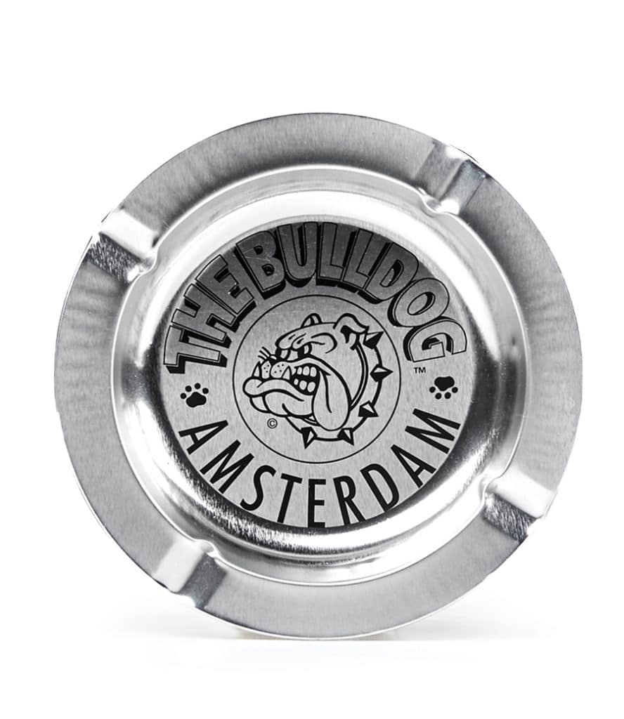 Ashtray Amsterdam Silver The Bulldog