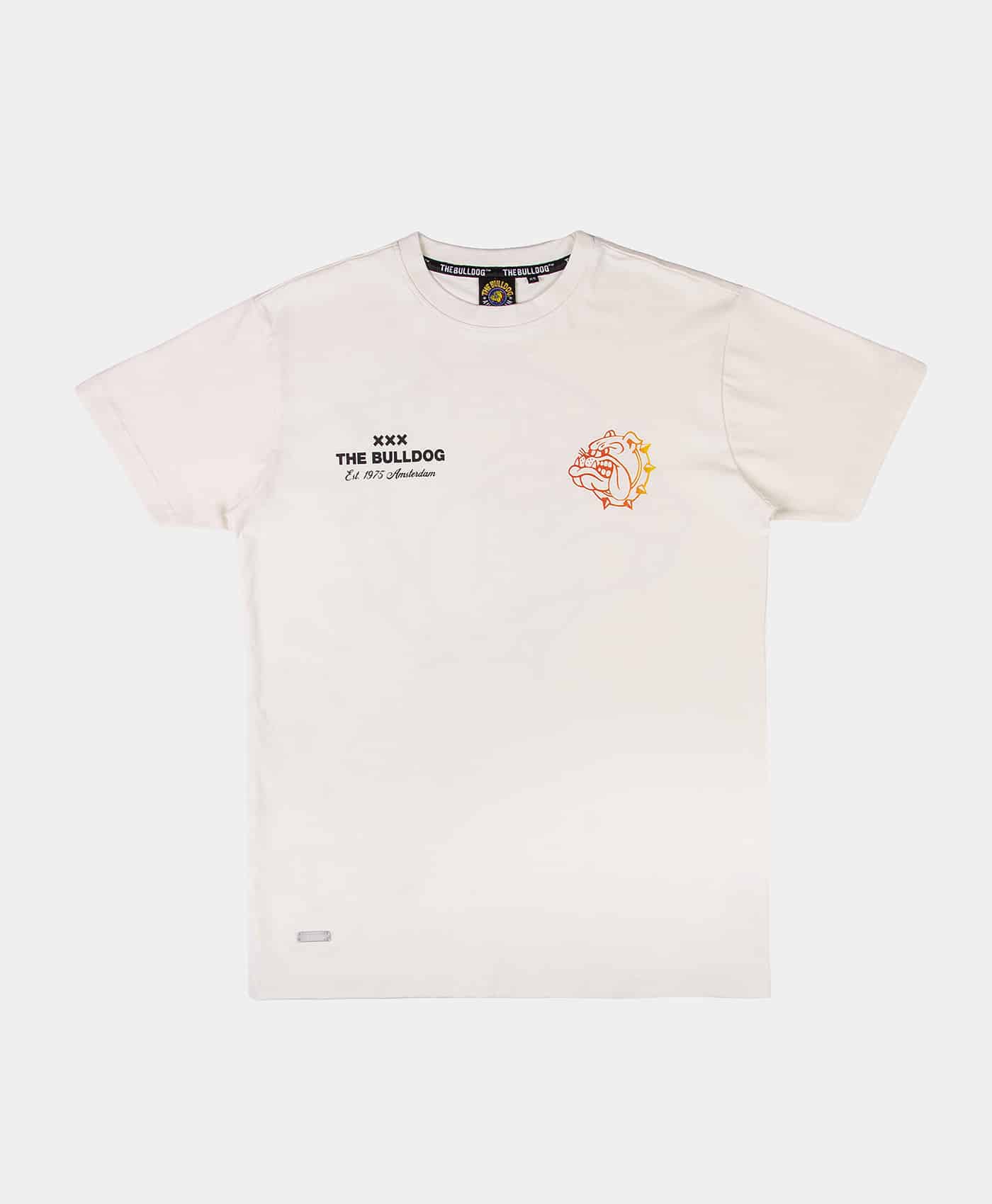 Est. 1975 Amsterdam T-Shirt Cream | The Bulldog